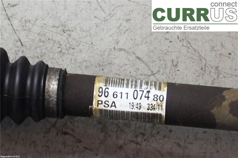 PEUGEOT 308 08-13 Pièces de transmission 3273QL 9HR