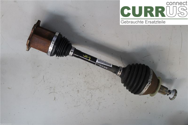 VW POLO VI 18- Front axle assembly (4WD) 2Q0407451FX CHZL