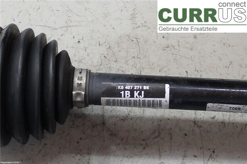 VW GOLF / E-GOLF VII   13-20 Przedni most (4x4) 1K0407451LX CJZA