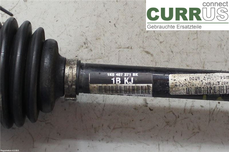VW GOLF / E-GOLF VII   13-20 Front axle assembly (4WD) 1K0407451LX CYVB