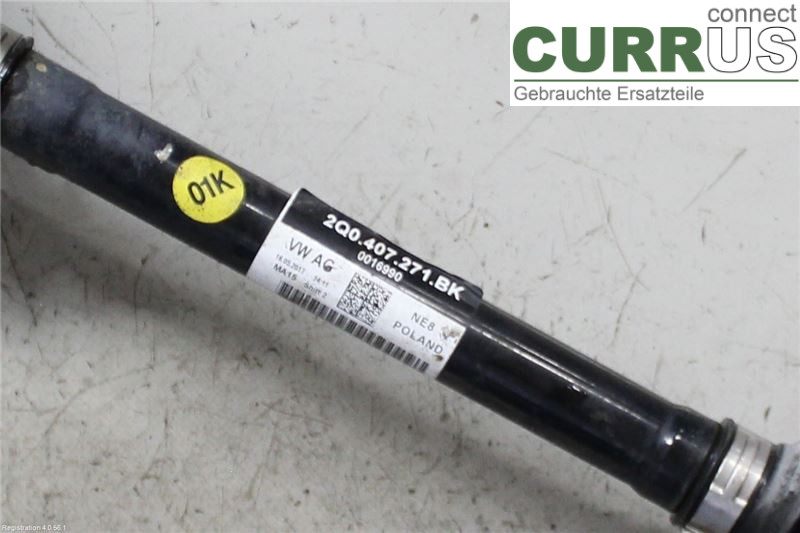 SEAT IBIZA V  17-20 Front axle assembly (4WD) 2Q0407451AX CHZL