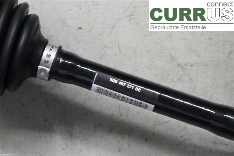 VW GOLF / E-GOLF VII   13-20 Front axle assembly (4WD) 5Q0407763BX DKRF