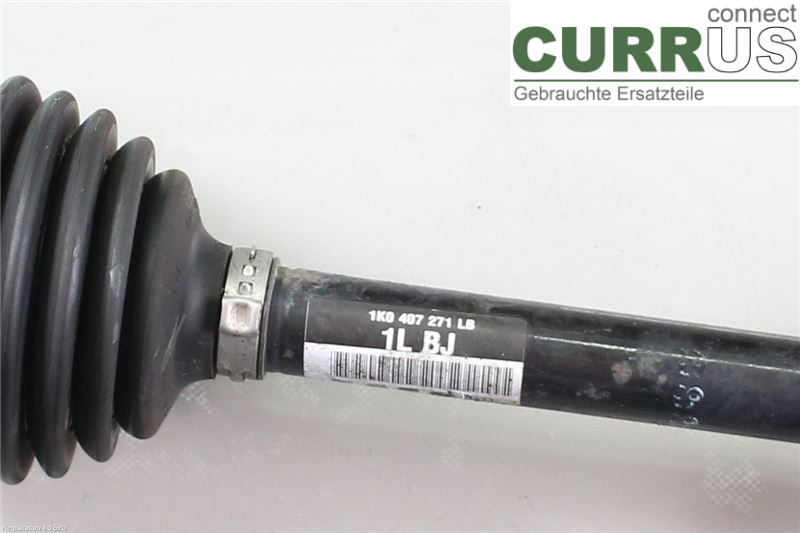 SKODA OCTAVIA  13-20 Front axle assembly (4WD) 1K0407763KX CXXB