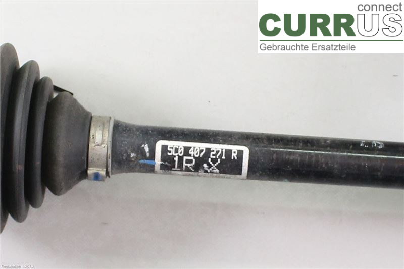 VW BEETLE     12- Przedni most (4x4) 5C0407271R CZDA