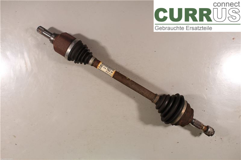 CITROEN C4 CACTUS 14-20 Front axle assembly (4WD) 9677476580 HMZ