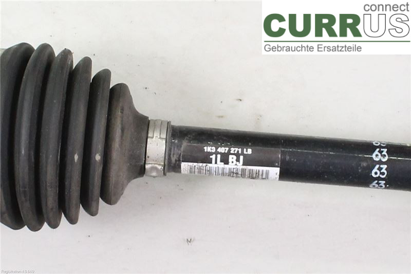 SKODA OCTAVIA  13-20 Vorderachse (4WD) 1K0407763KX DDYA