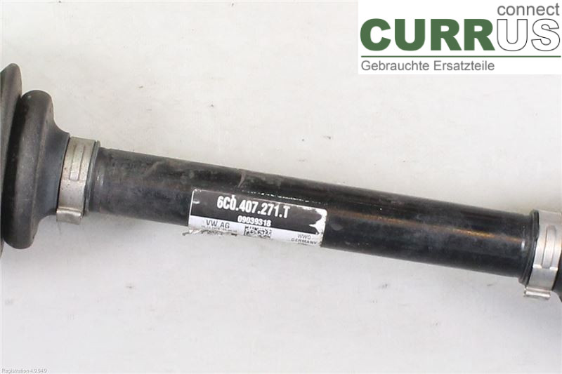 SKODA FABIA  15- Front axle assembly (4WD) 6C0407451X DKLD