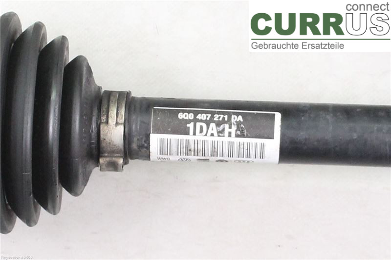 SKODA FABIA         07-14 Front axle assembly (4WD) 6Q0407271DA CBZA