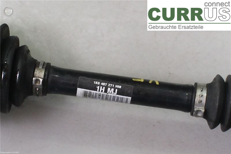 VW GOLF VI     09-13 Forakselsamling - 4WD 1K0407761HX CBBB