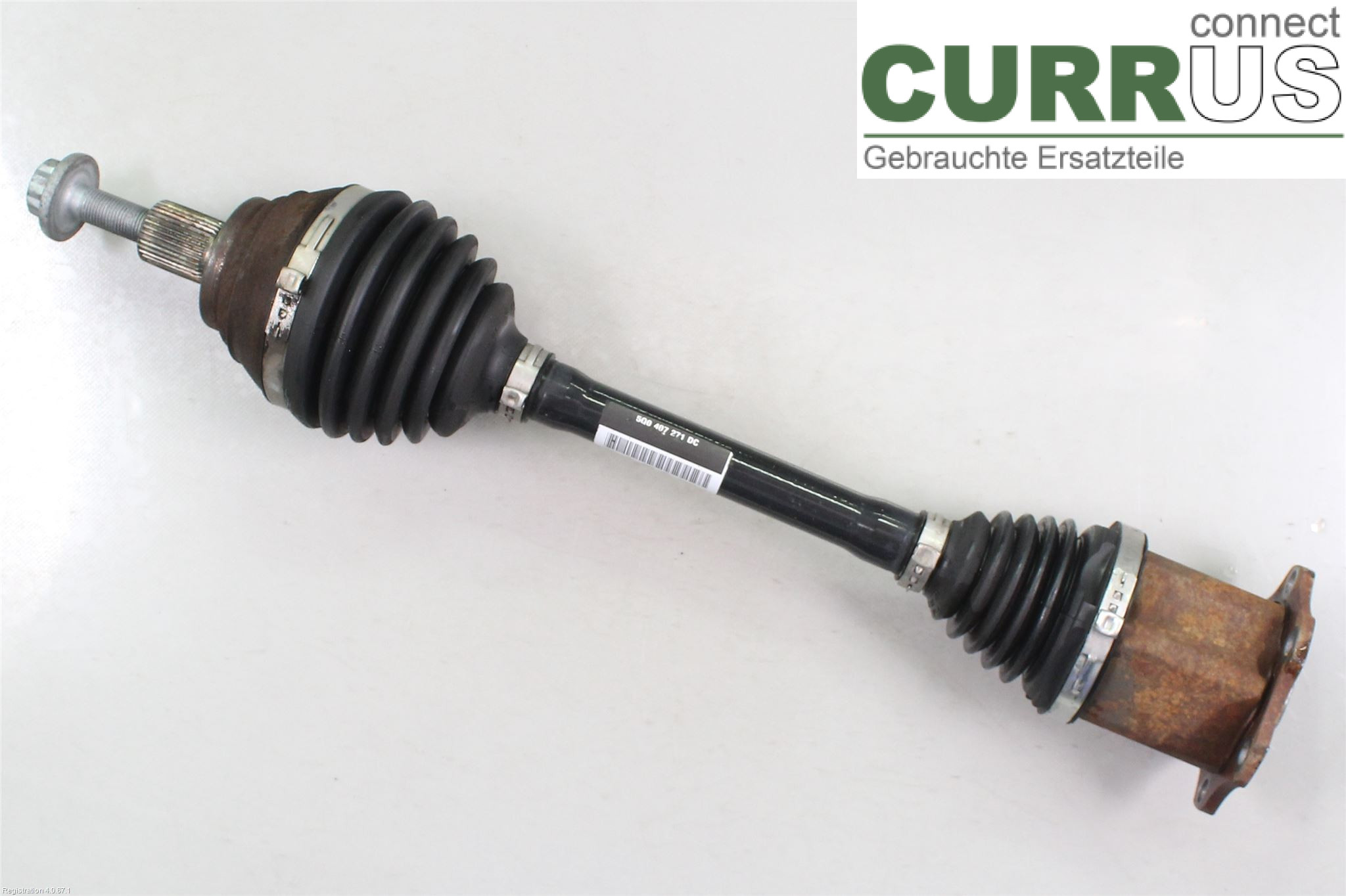 VW GOLF / E-GOLF VII 13-20 Front axle assembly (4WD) 5Q0407763BX CHZC