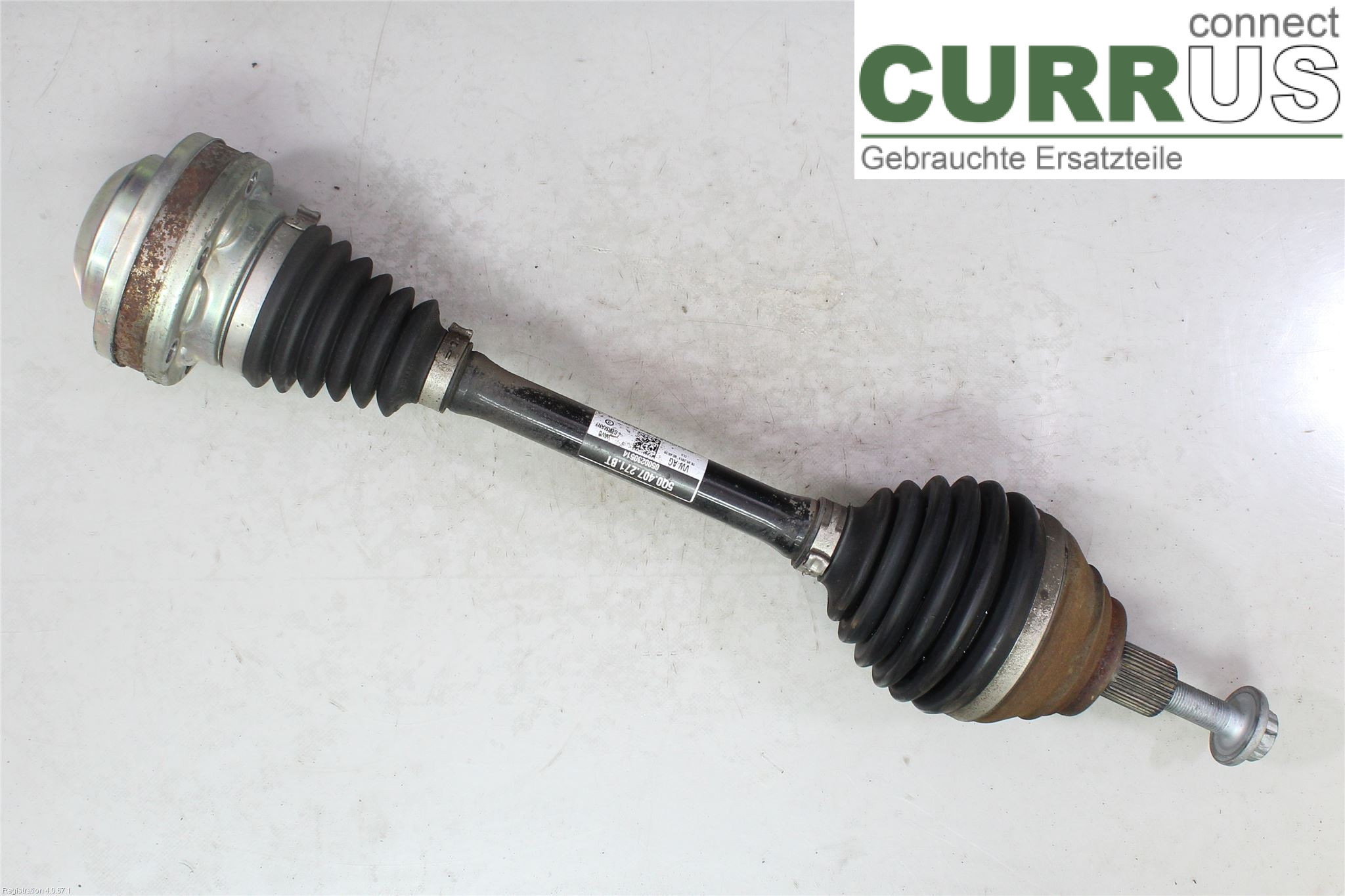 VW GOLF SPORTSVAN 15-20 Front axle assembly (4WD) 5Q0407761EX DPCA
