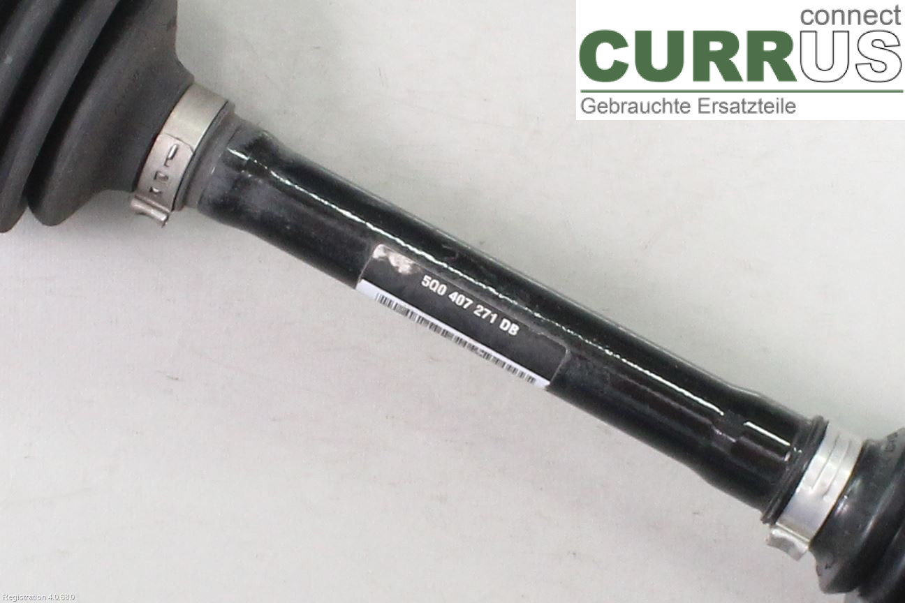 SKODA OCTAVIA  13-20 Front axle assembly (4WD) 5Q0407763CX DKRF