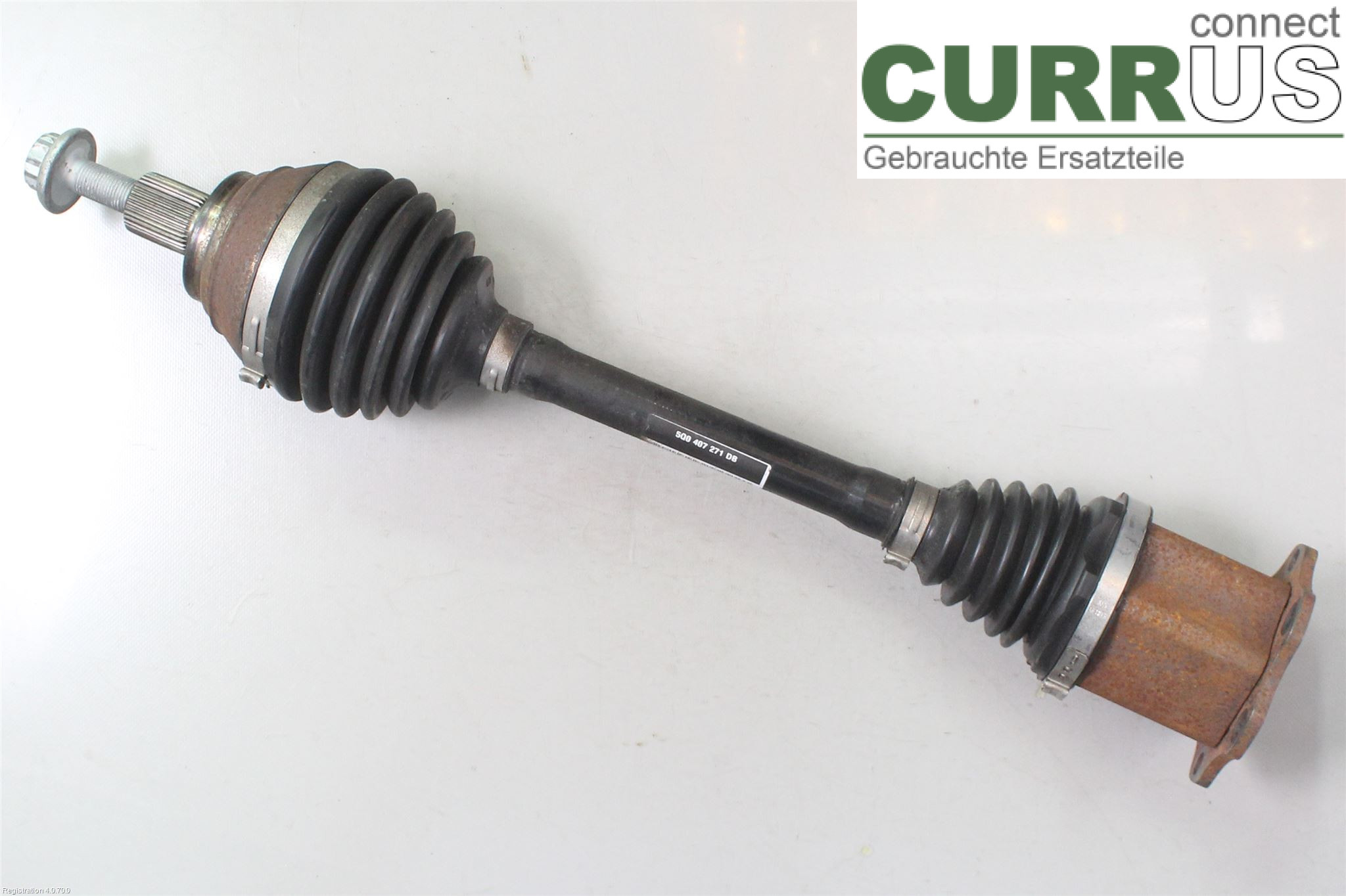 VW T-ROC 18- Front axle assembly (4WD) 5Q0407763CX DKRF
