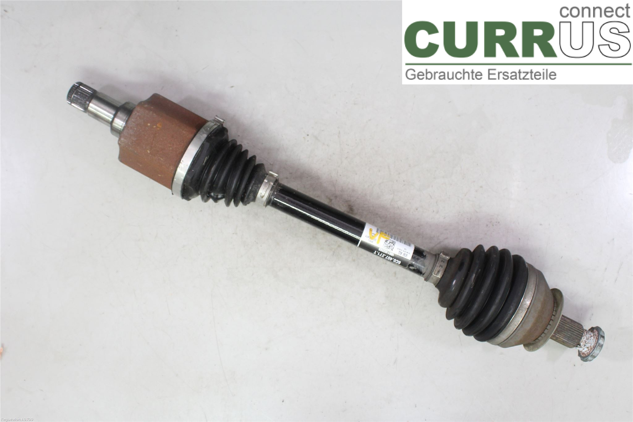 SKODA FABIA  15- Front axle assembly (4WD) 6C0407451X DKLD