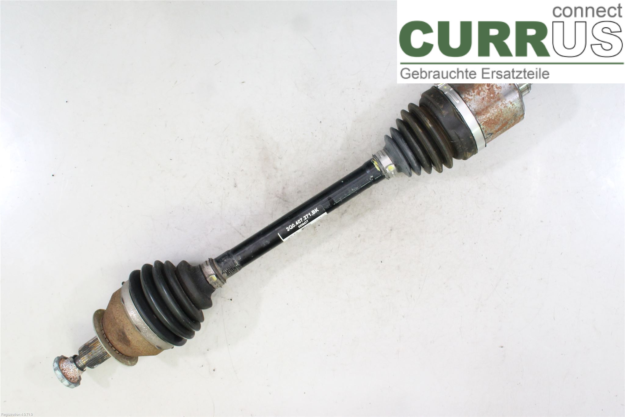 VW POLO VI 18- Przedni most (4x4) 2Q0407451AX DKLA