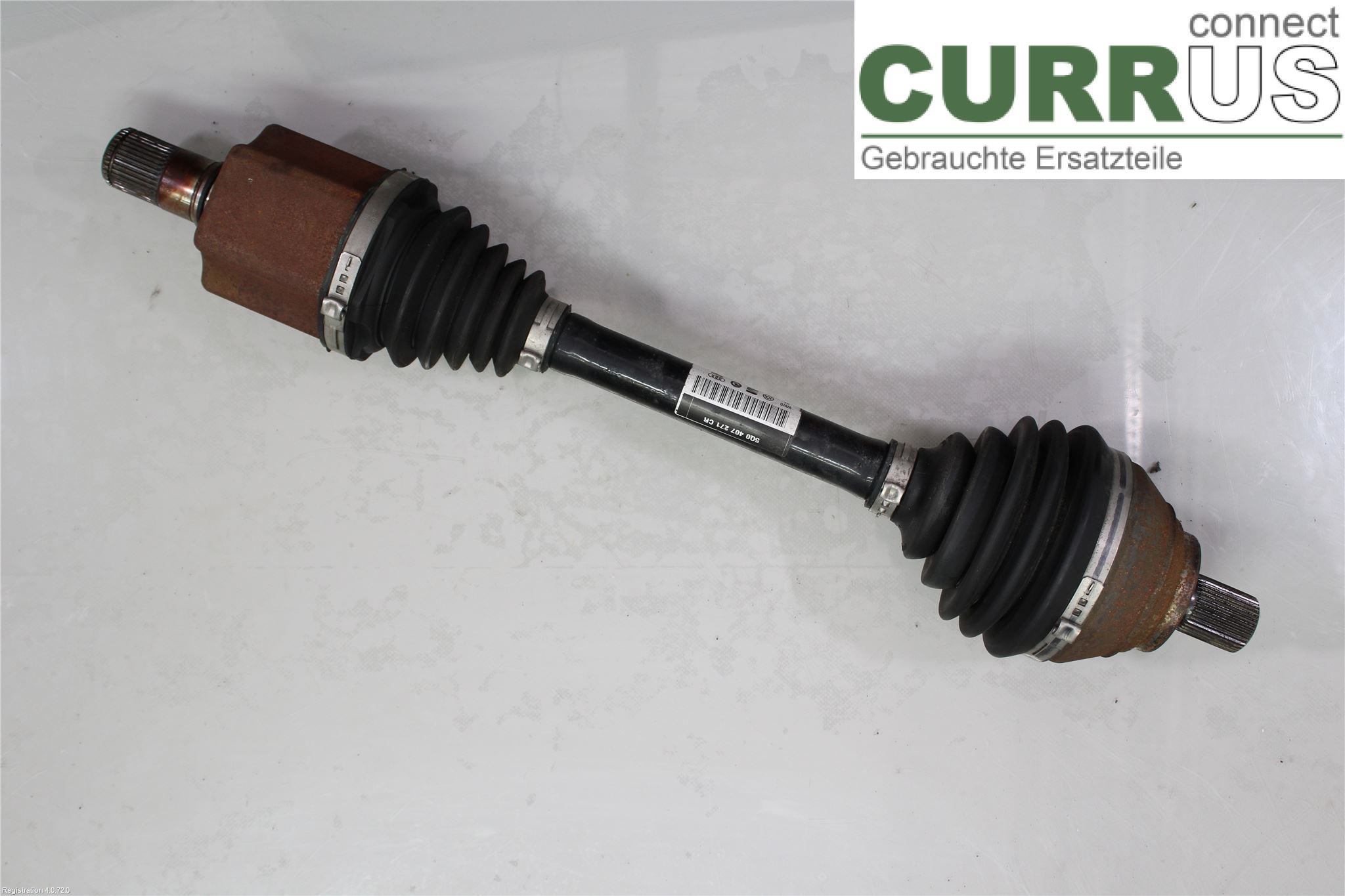 VW GOLF / E-GOLF VII 13-20 Front axle assembly (4WD) 5Q0407763EX DJGA