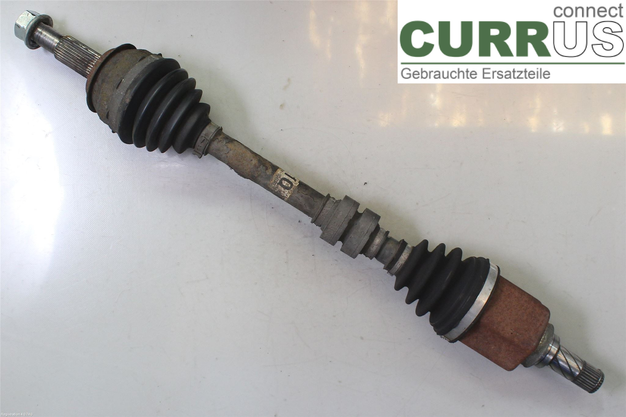 NISSAN QASHQAI  14-17 Front axle assembly (4WD) 391014EA0B K9K