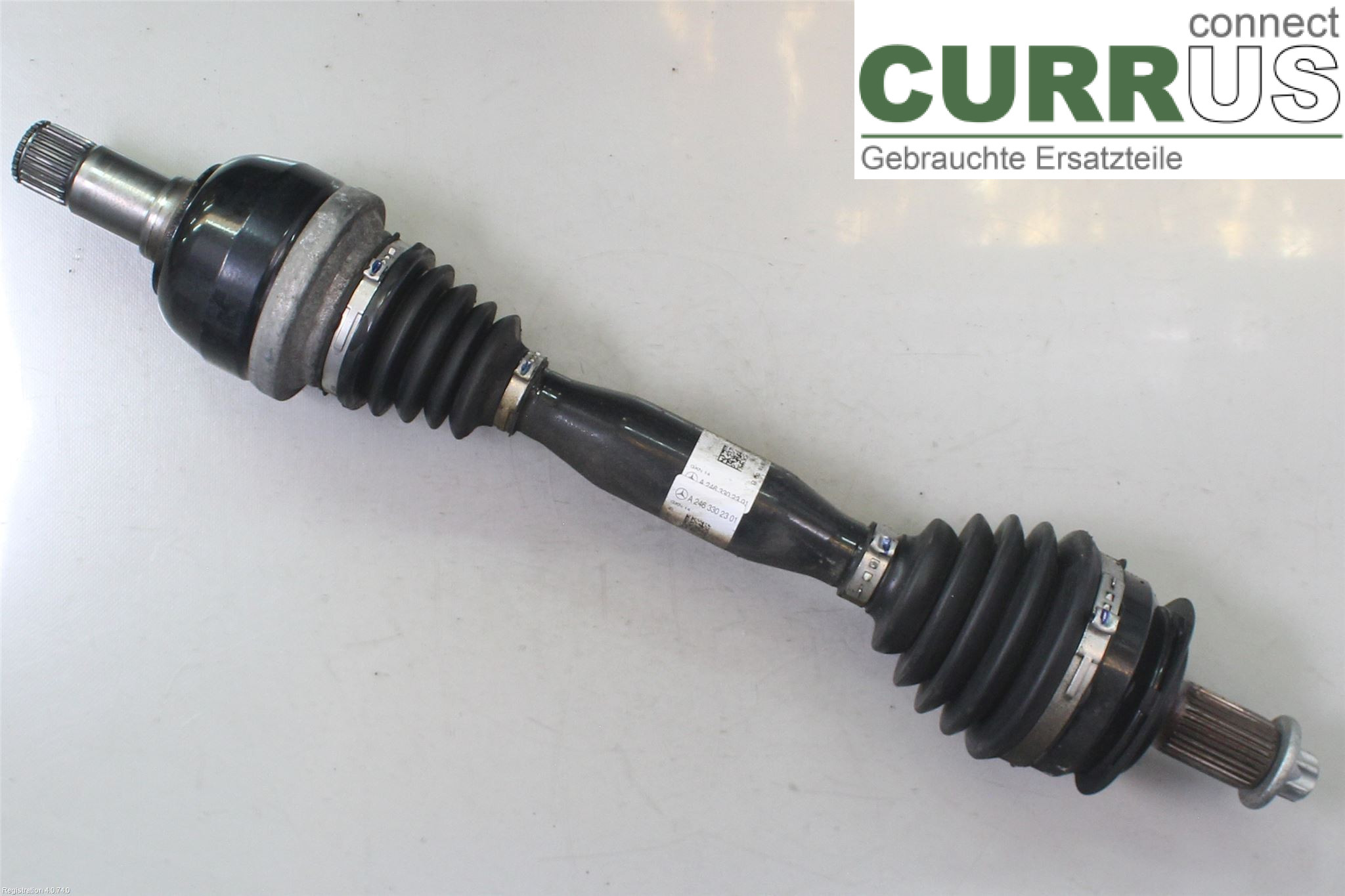 MB CLA-CLASS (C117/X117)  13-19 Front axle assembly (4WD) A2463302301 M270.910