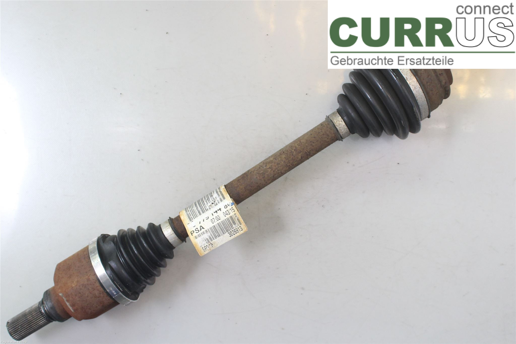 PEUGEOT 308  14-21 Front axle assembly (4WD) 16 111 426 80  HNY