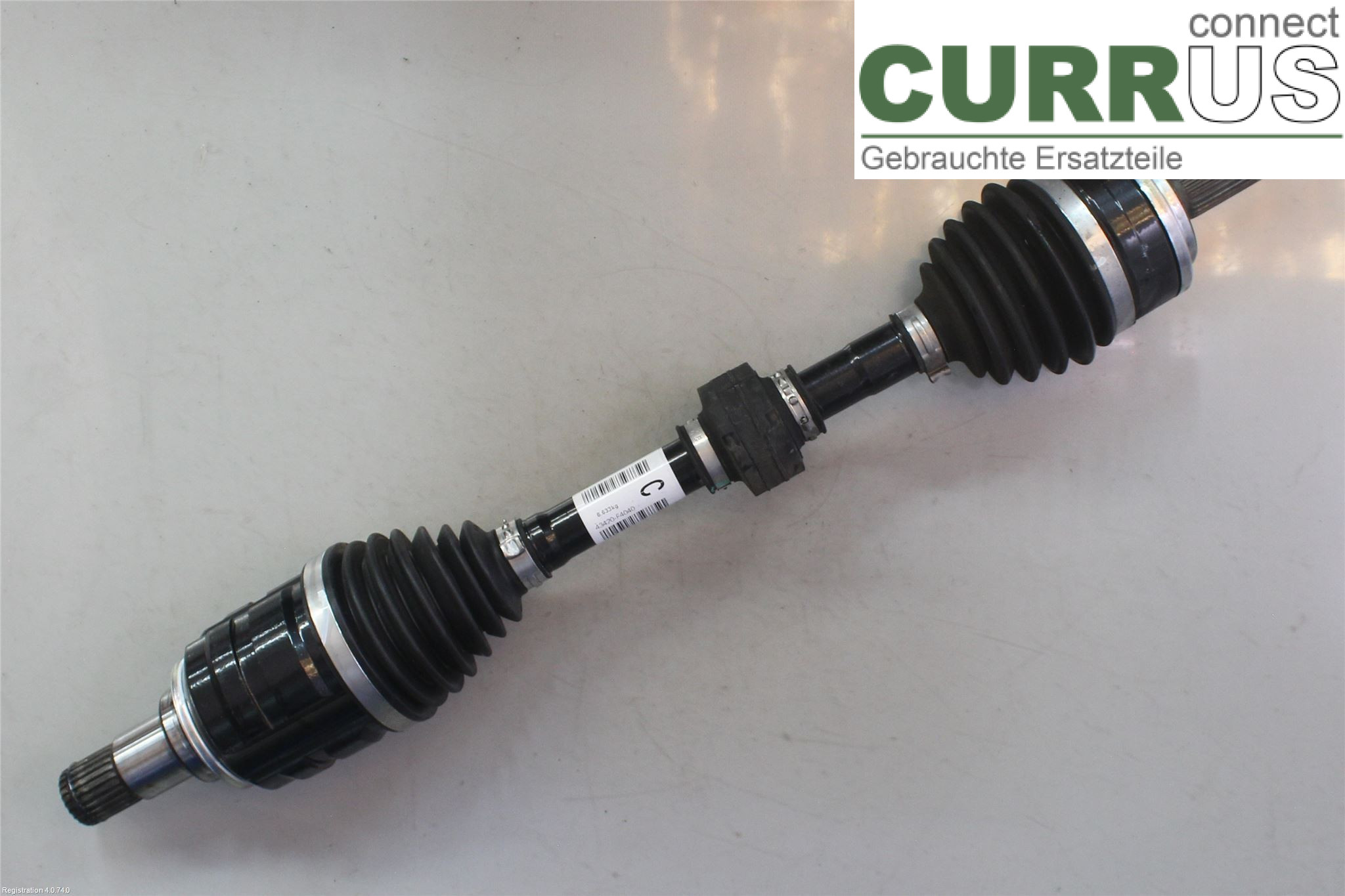 TOYOTA C-HR 16-23 Front axle assembly (4WD) 43420-F4040 2ZR-FXE