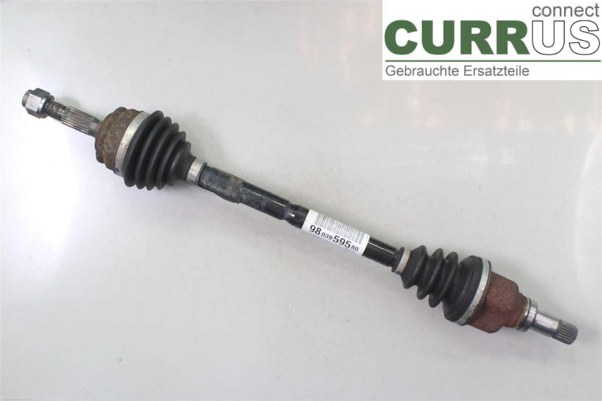 PEUGEOT 208 16-19 Front axle assembly (4WD) 16 089 577 80  HMZ