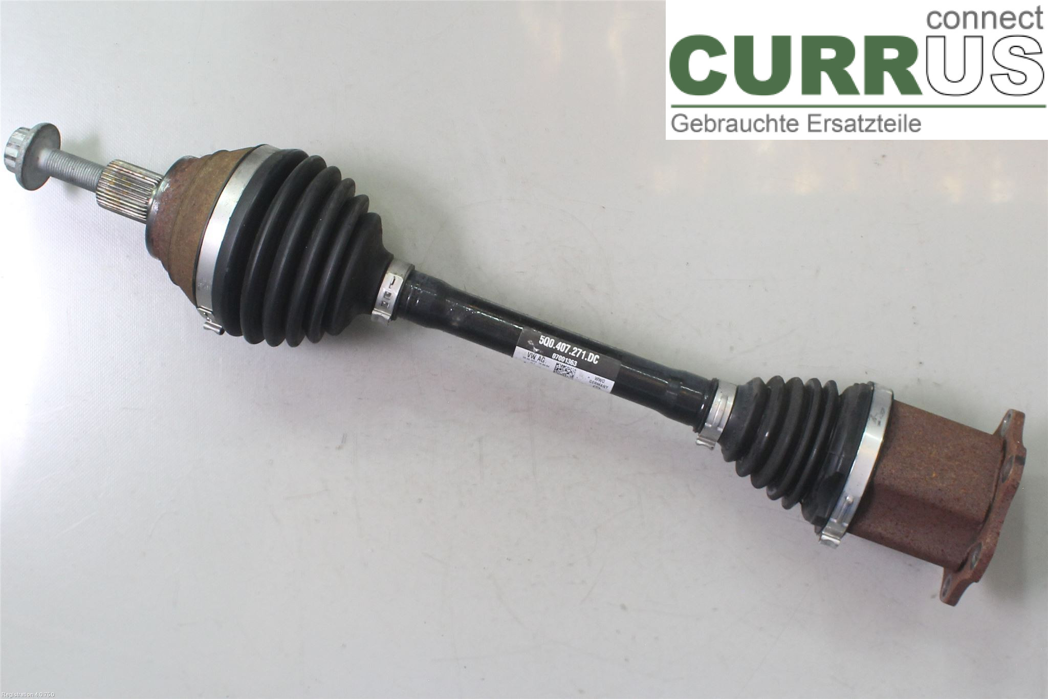 AUDI Q2/SQ2  17- Forakselsamling - 4WD 5Q0 407 271 DC DKRF
