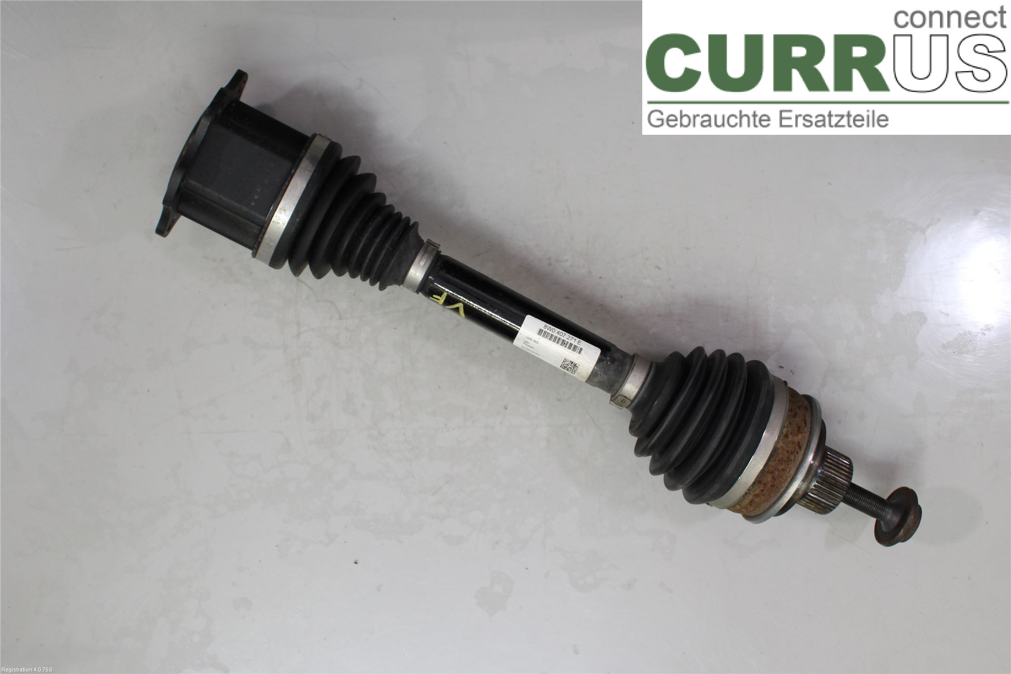 AUDI A5  17- Front axle assembly (4WD) 8W0407271E DMTA