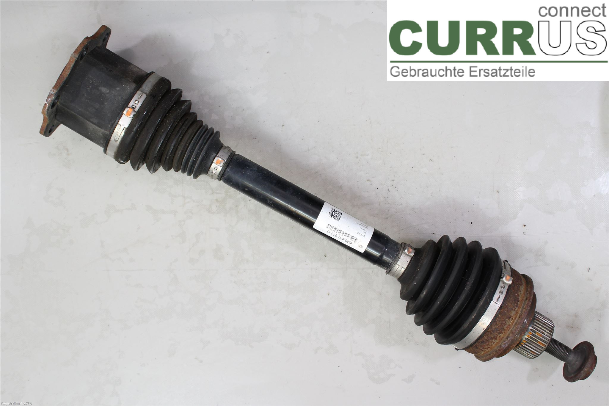 AUDI Q7/SQ7 Front axle assembly (4WD) 4M0 407 271 D  CRTC