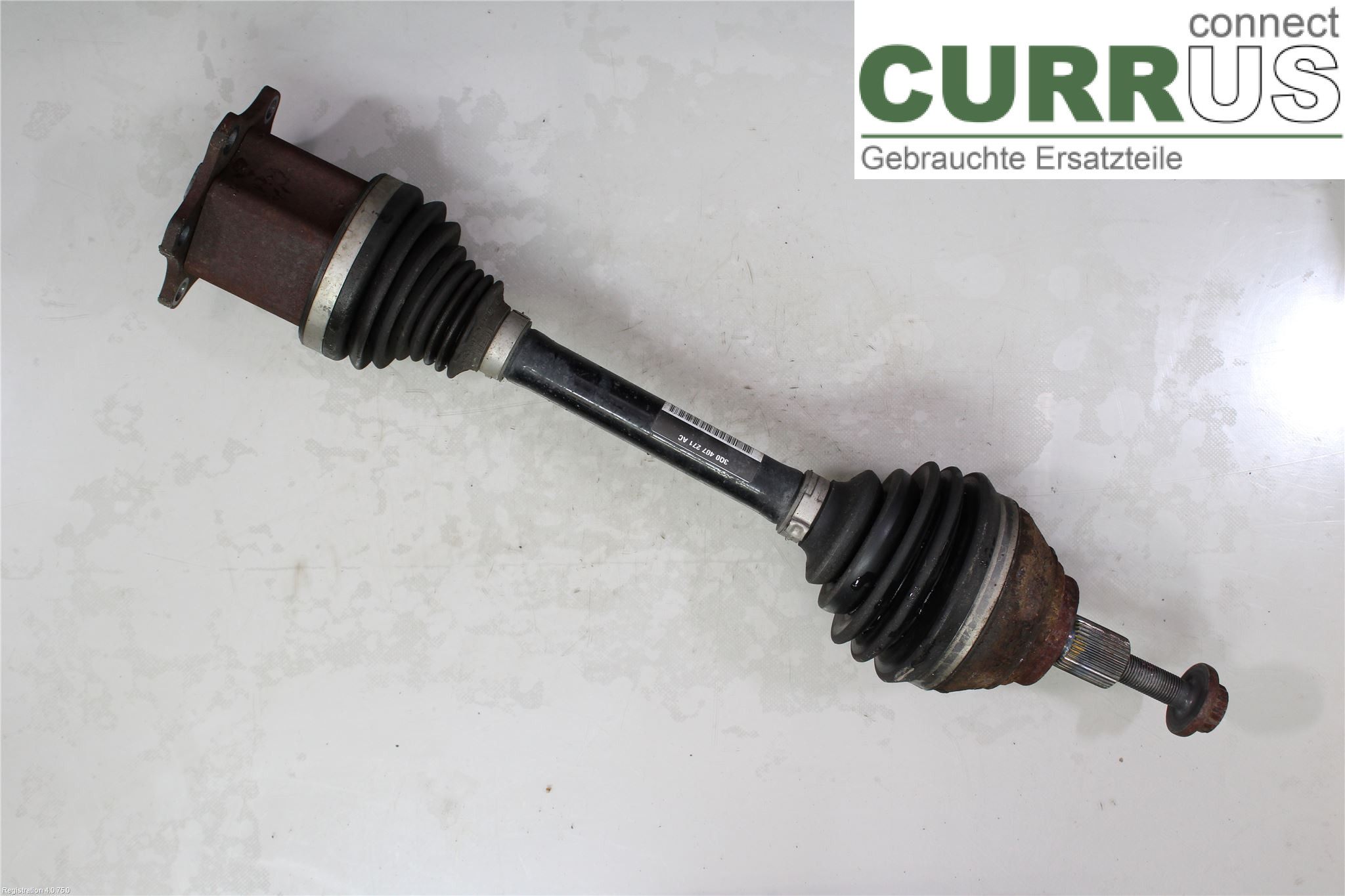 VW PASSAT  15-19 Front axle assembly (4WD) 3Q0 407 761 MX DFCA