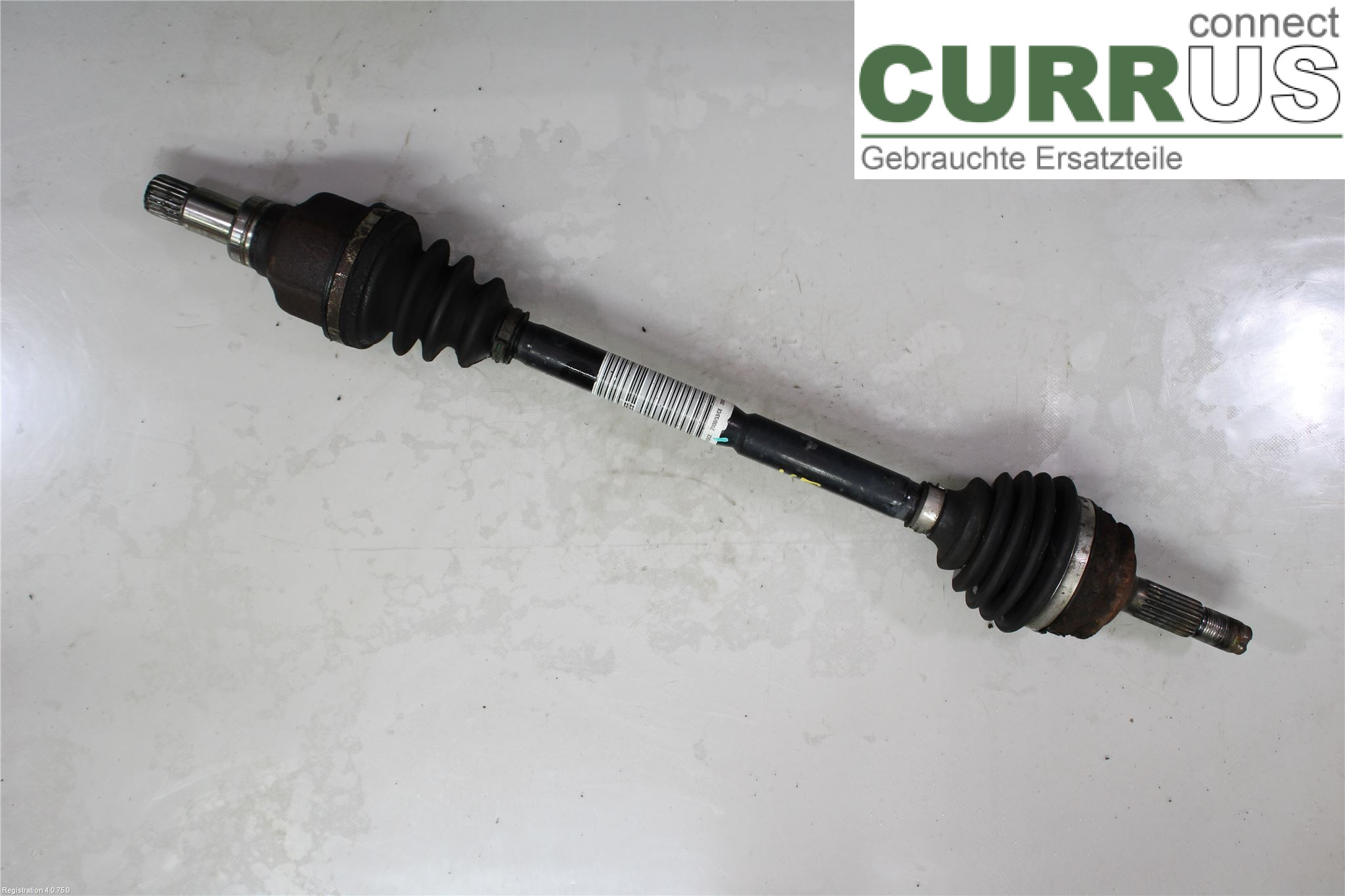 PEUGEOT 208 12-15 Front axle assembly (4WD) 16 089 577 80  HMZ