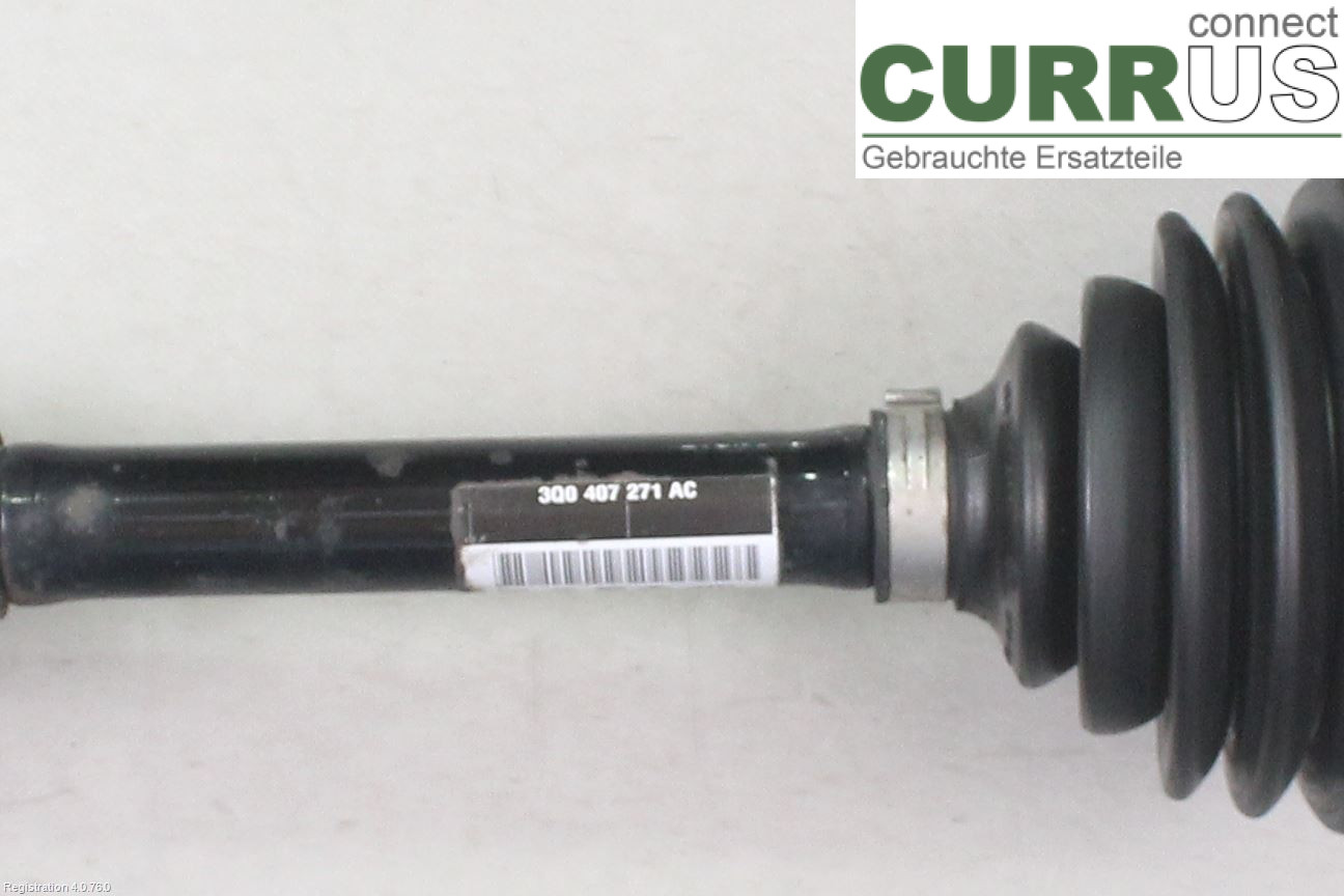 VW PASSAT  15-19 Front axle assembly (4WD) 3Q0 407 761 MX DFCA