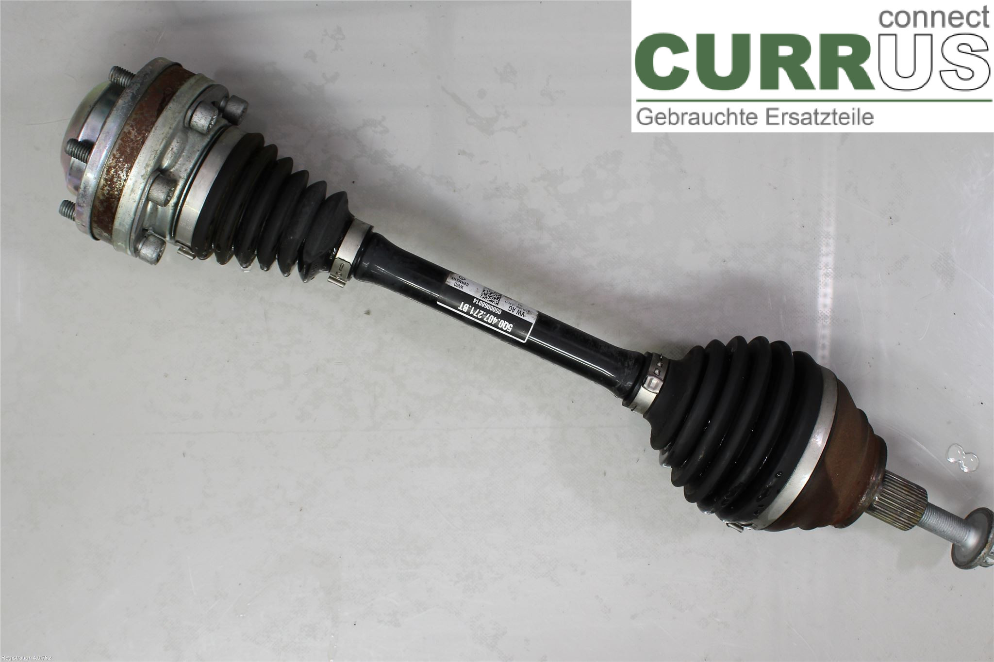 VW GOLF / E-GOLF VII   13-20 Front axle assembly (4WD) 5Q0 407 761 EX DPCA