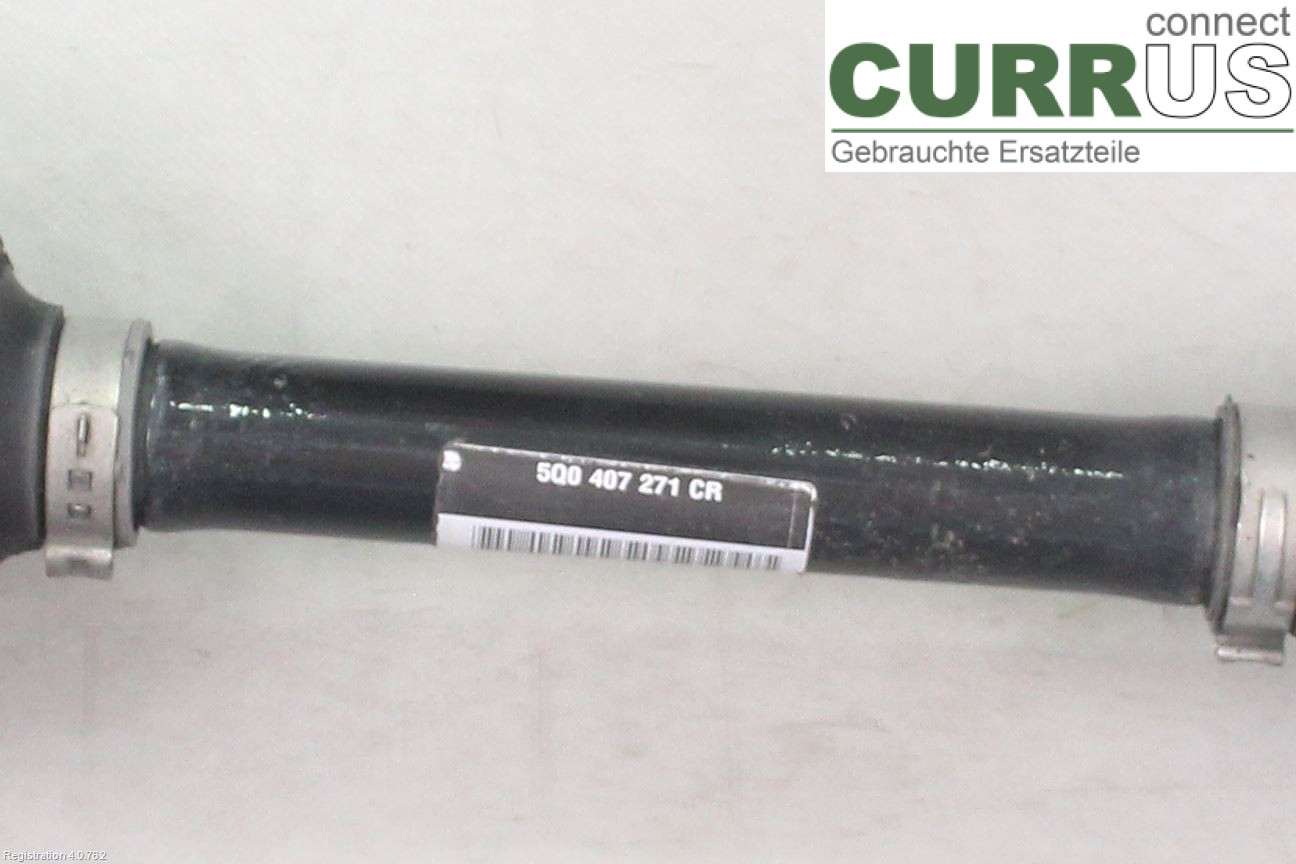 VW T-ROC 18- Front axle assembly (4WD) 5Q0 407 763 EX DFFA