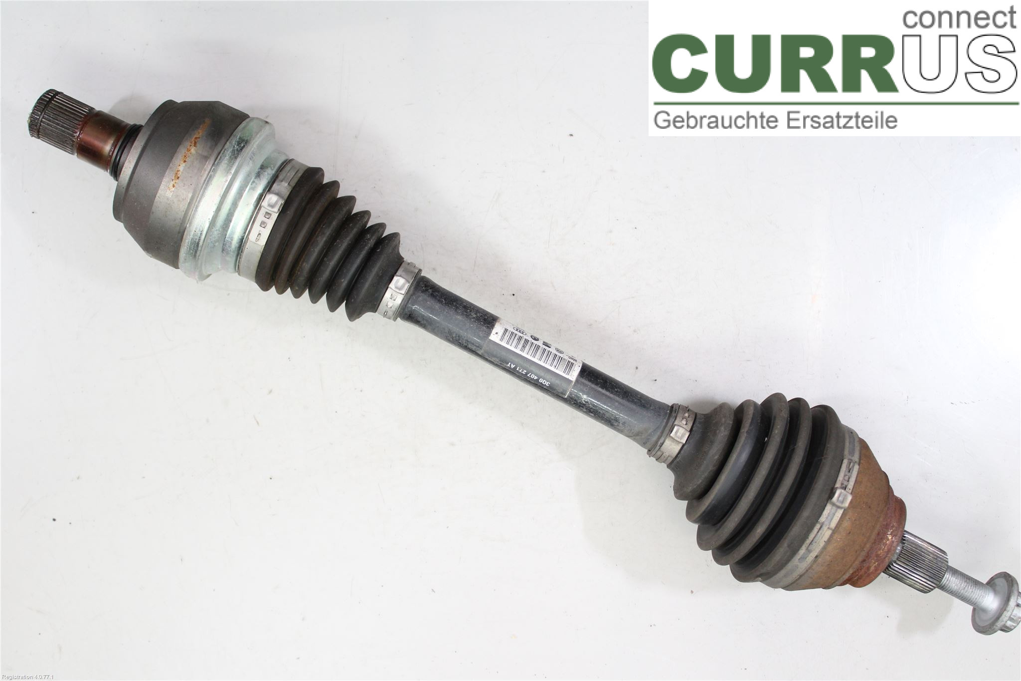 VW TIGUAN 16-24 Vorderachse (4WD) 3Q0 407 763 BX DKZA