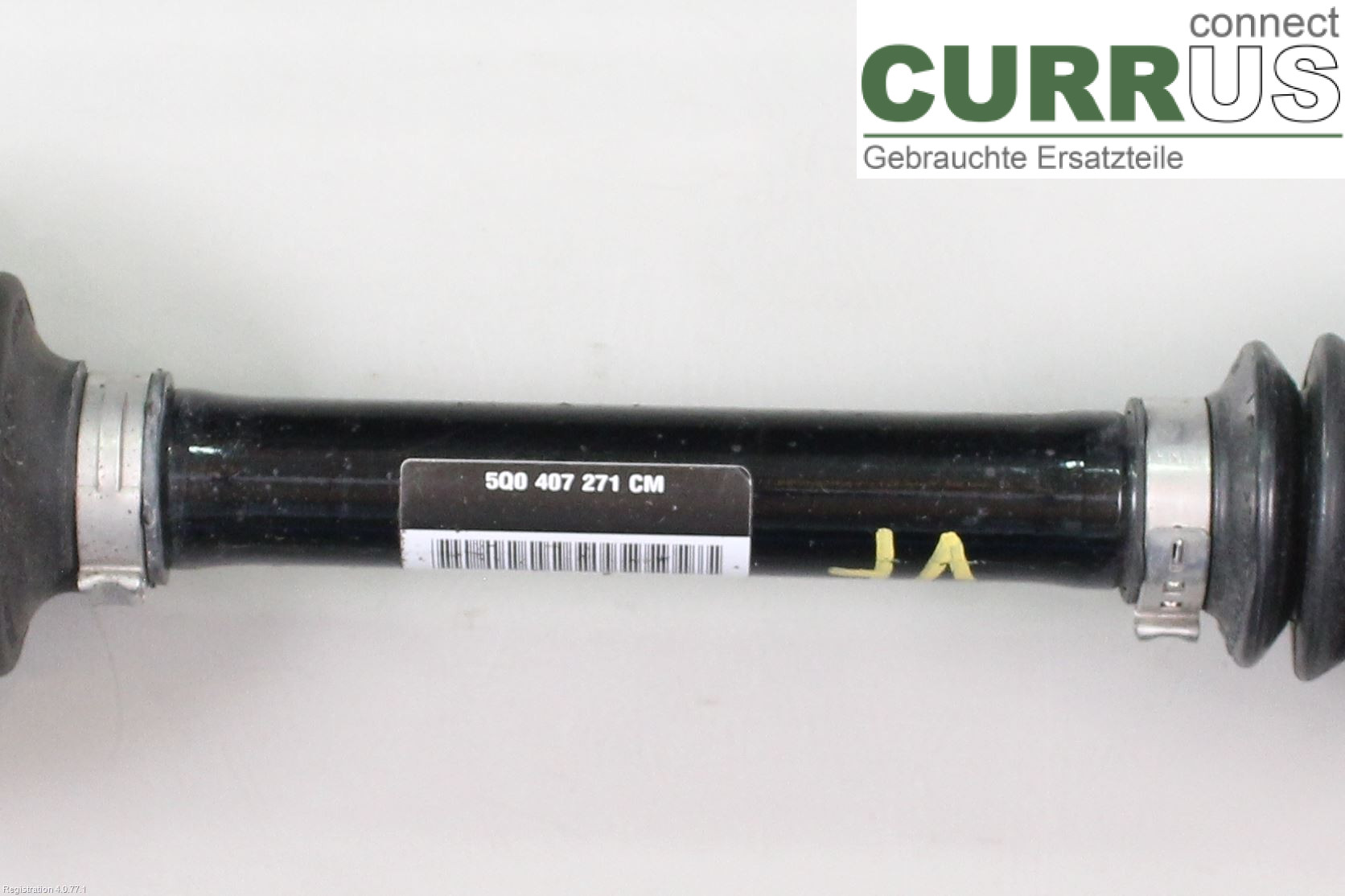 VW GOLF/E-GOLF VIII  20- Front axle assembly (4WD) 5Q0 407 761 TX DGEA