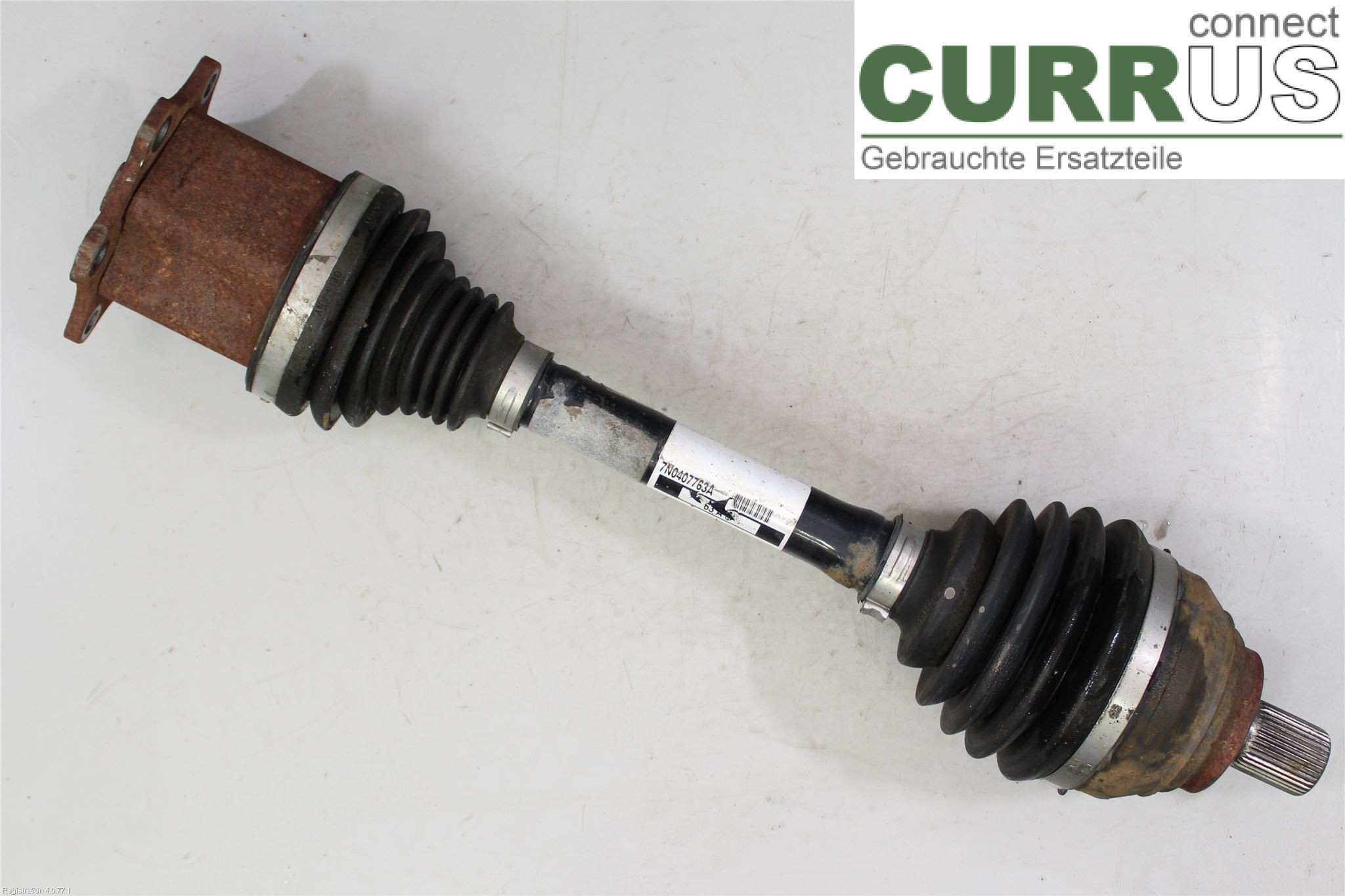VW SHARAN      11- Front axle assembly (4WD) 7N0407763AX CFFB