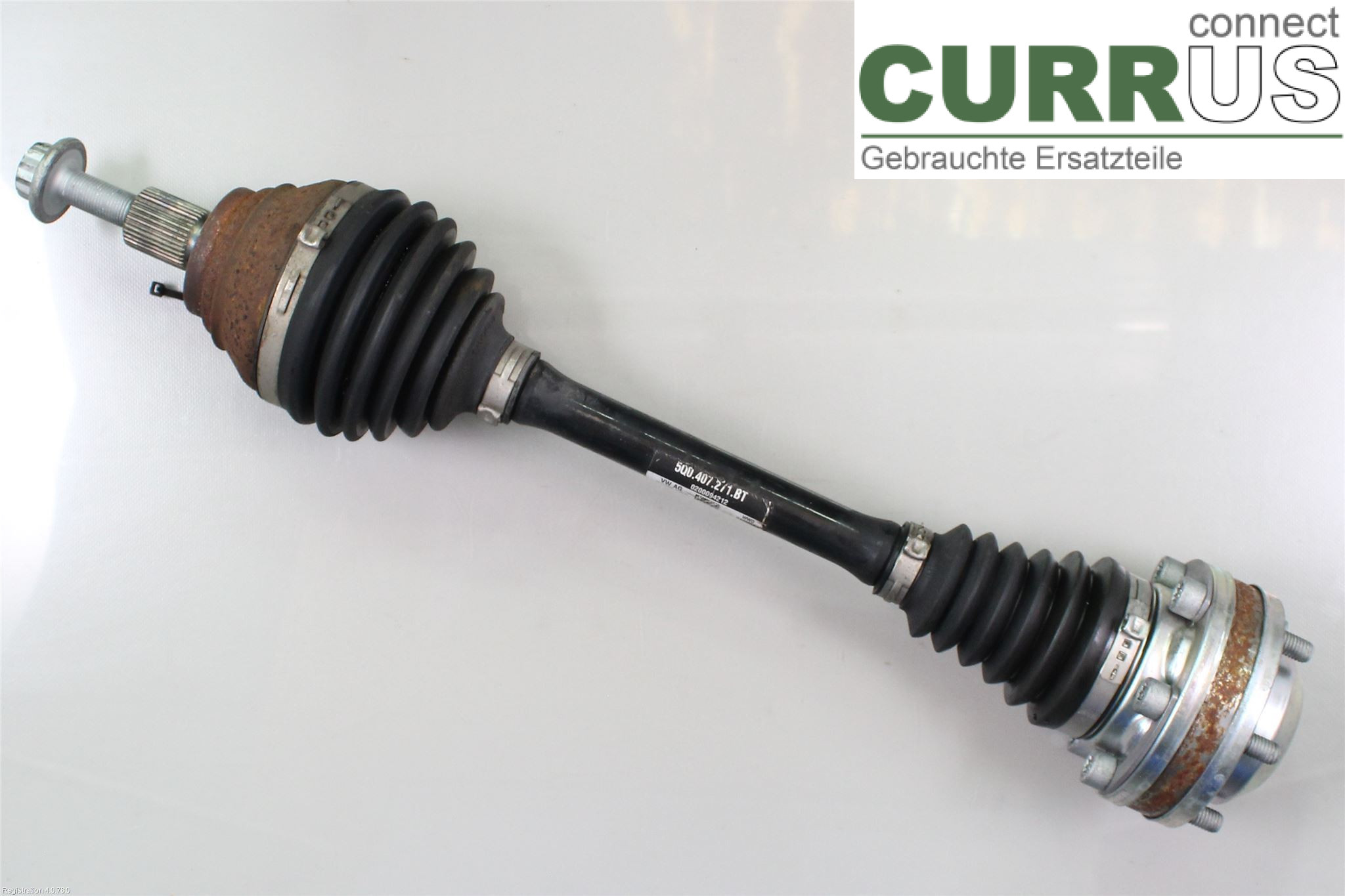 VW T-ROC 18- Front axle assembly (4WD) 5Q0 407 761 EX DPCA