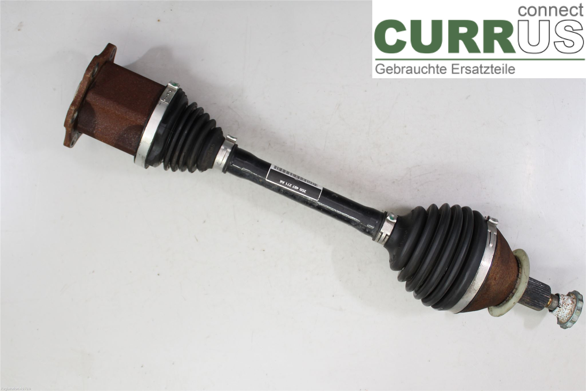 VW POLO VI 18- Front axle assembly (4WD) 2Q0 407 271 AK DKLA