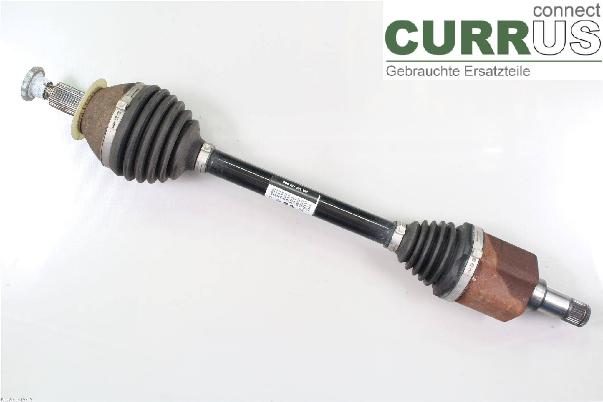 VW T-CROSS  19- Front axle assembly (4WD) 2Q0 407 271 BM DKLA