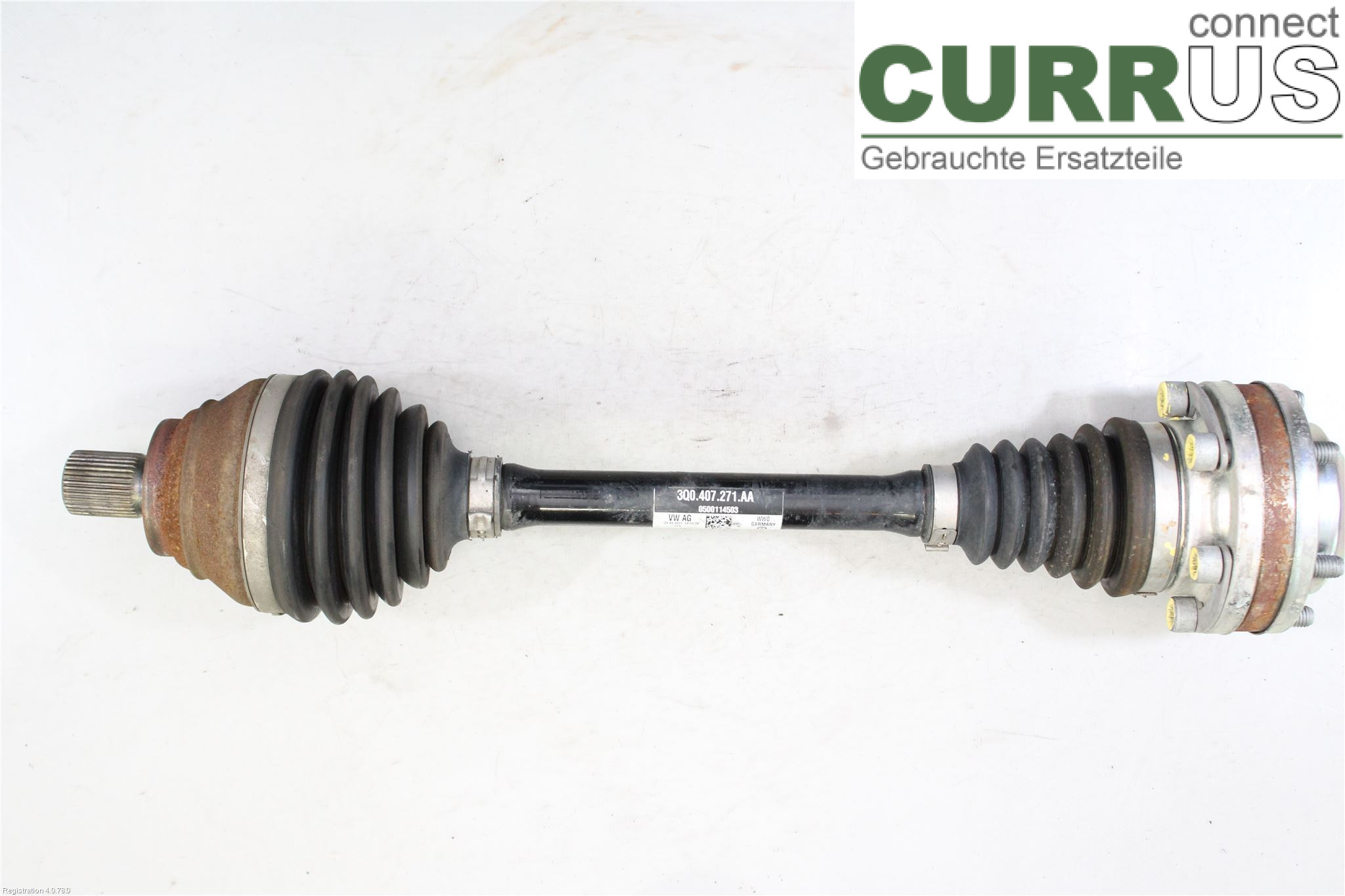 SKODA KAROQ 18- Front axle assembly (4WD) 3Q0407761BX DPCA