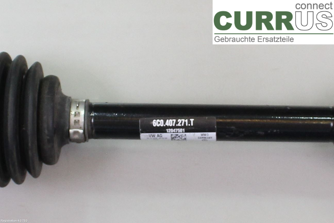 SKODA FABIA  15- Front axle assembly (4WD) 6C0 407 271 T  DKLD