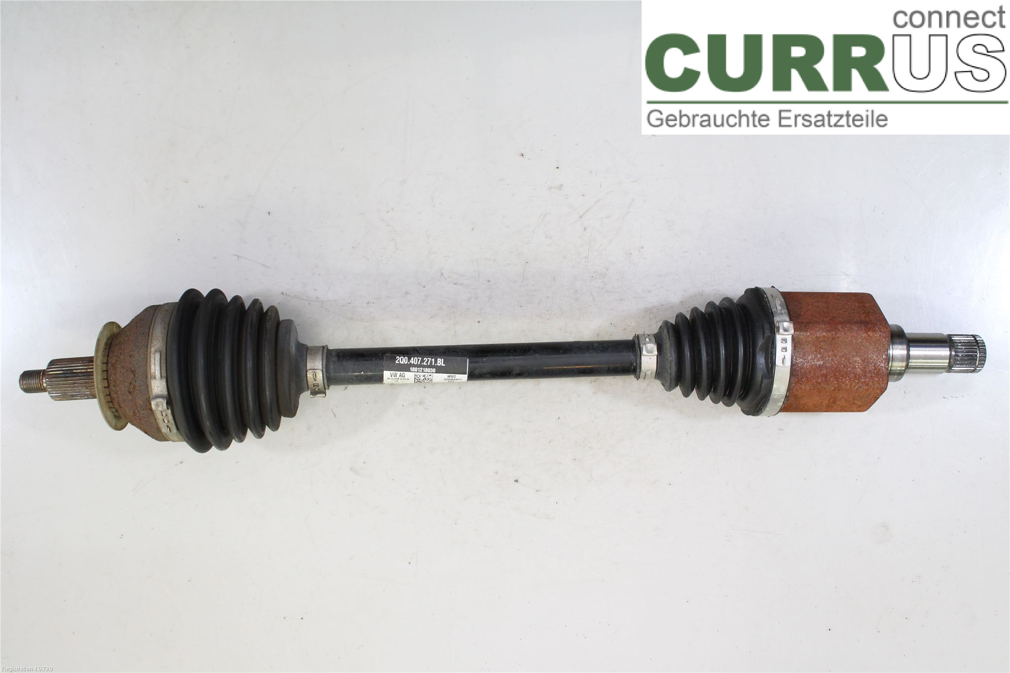 VW POLO VI 18- Front axle assembly (4WD) 2Q0 407 451 AX DKLA