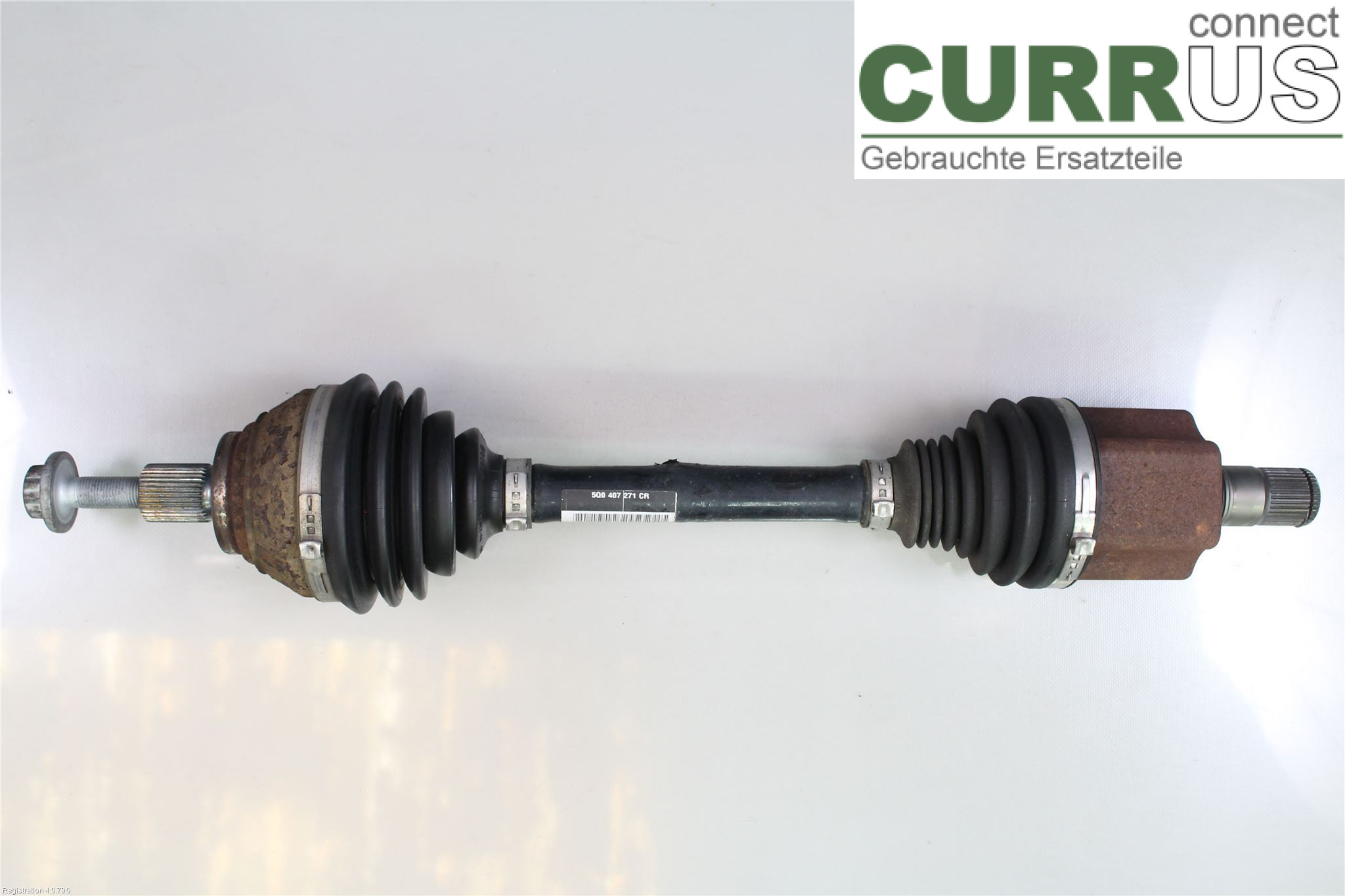 AUDI A3/S3 8V  13-20 Front axle assembly (4WD) 5Q0 407 271 CR DGCA