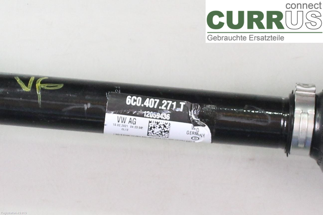 SKODA FABIA  15- Front axle assembly (4WD) 6C0407271T DKLD