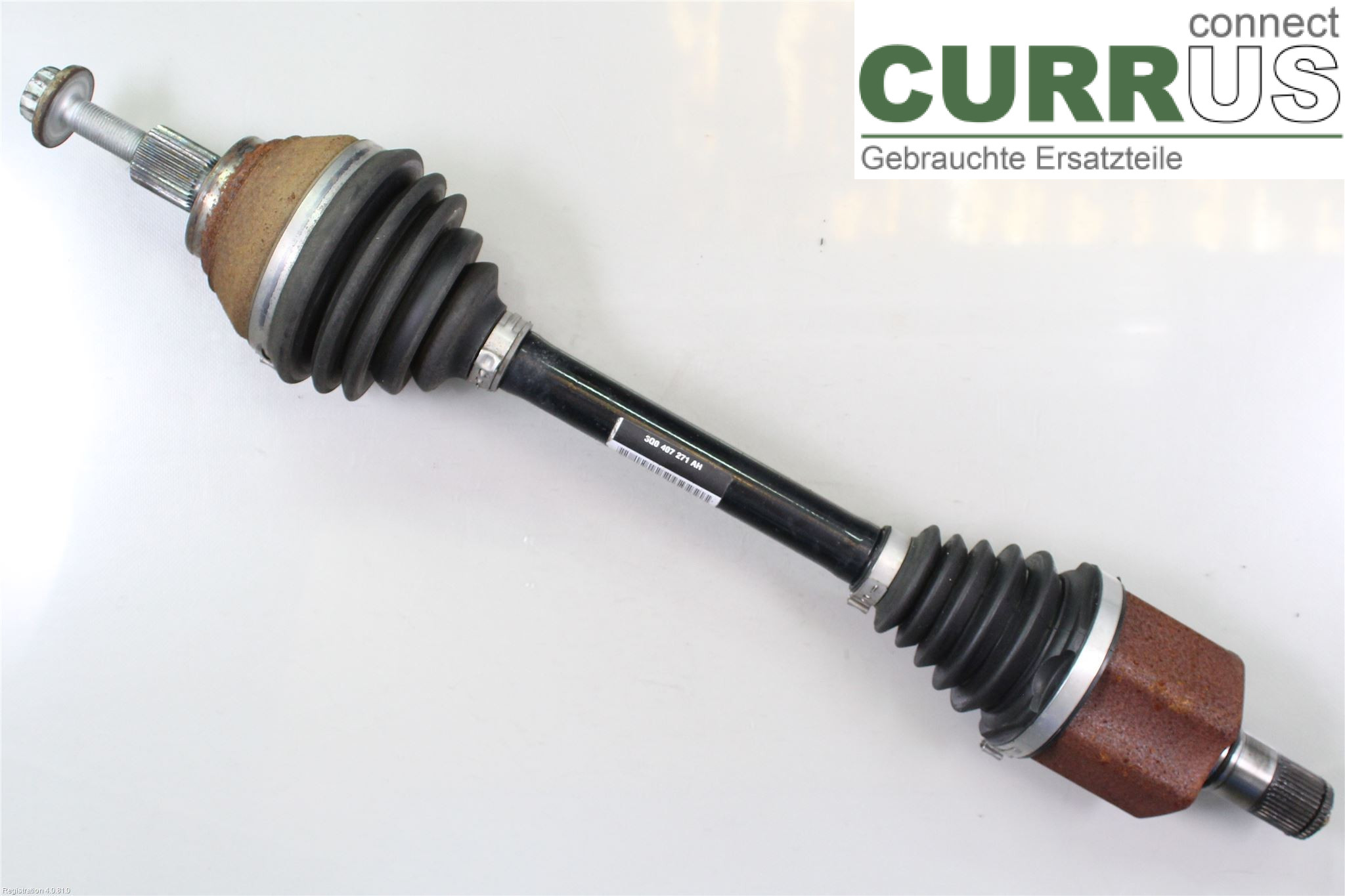 SKODA KODIAQ 17-24 Front axle assembly (4WD) 3Q0407271AH DFHA