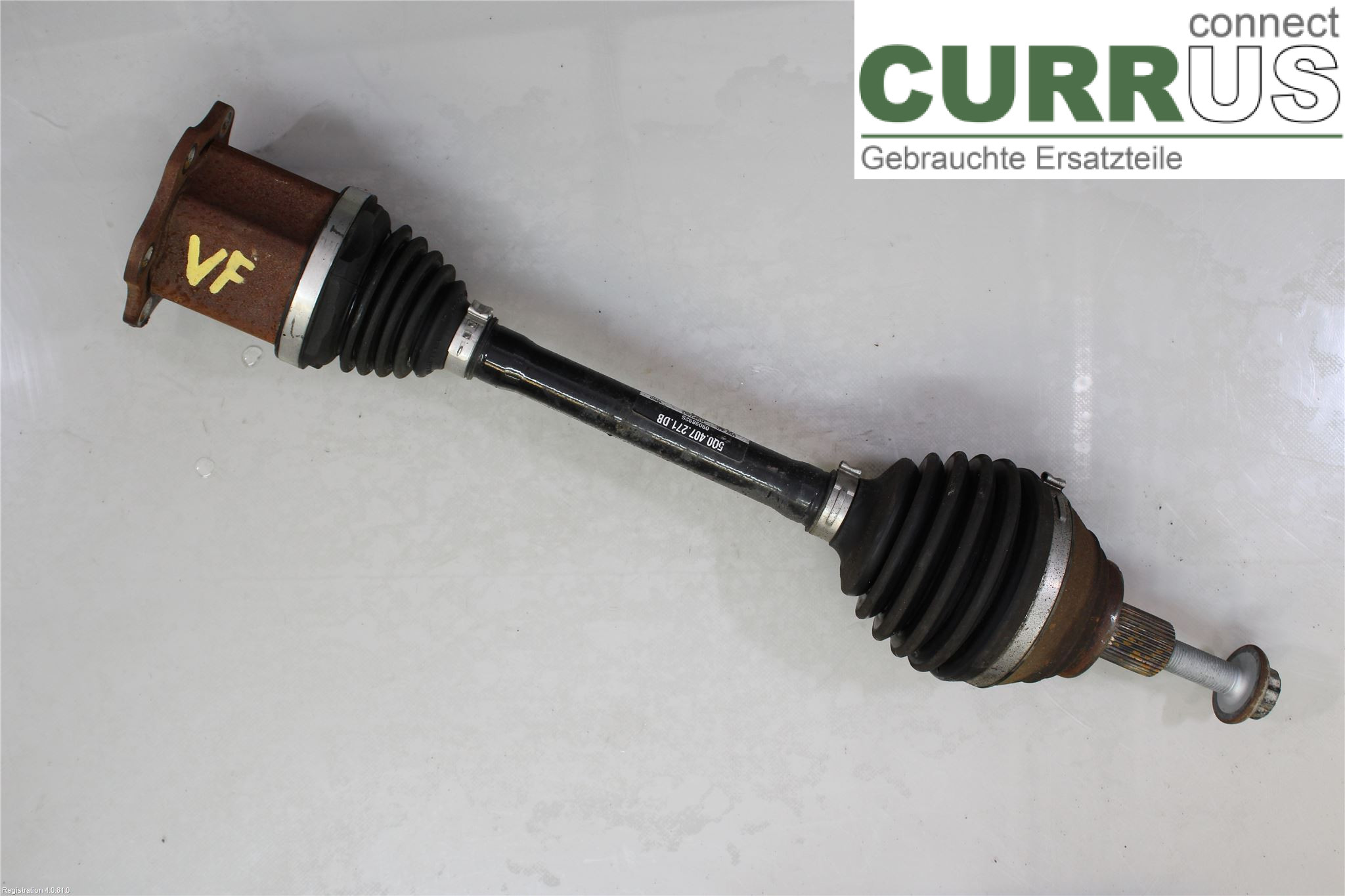 SKODA OCTAVIA  13-20 Front axle assembly (4WD) 5Q0407271DB DLAA