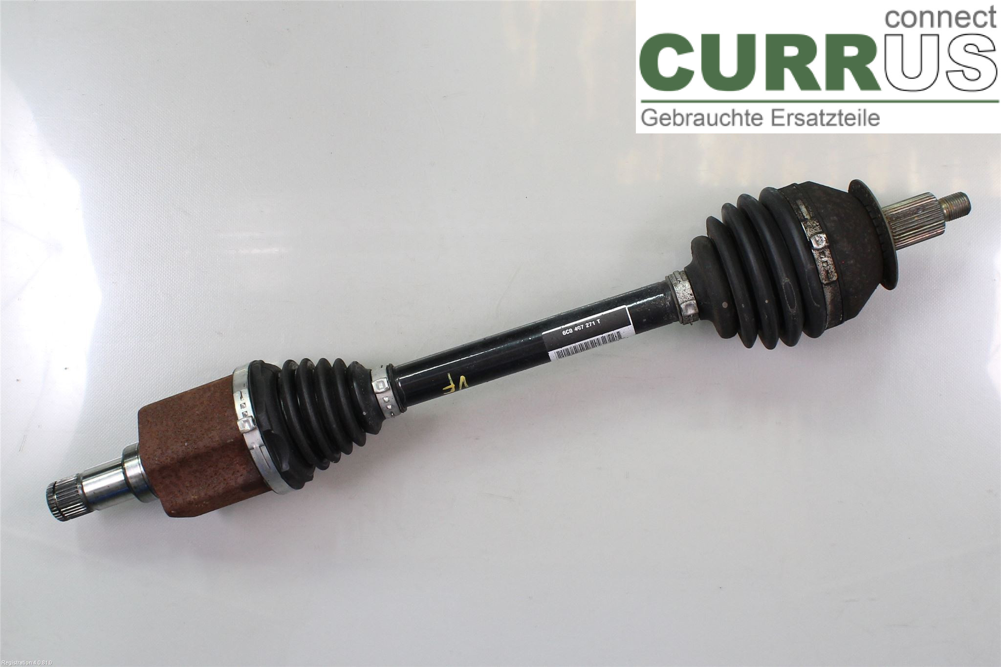 SKODA FABIA  15- Front axle assembly (4WD) 6C0 407 451  X CHZB