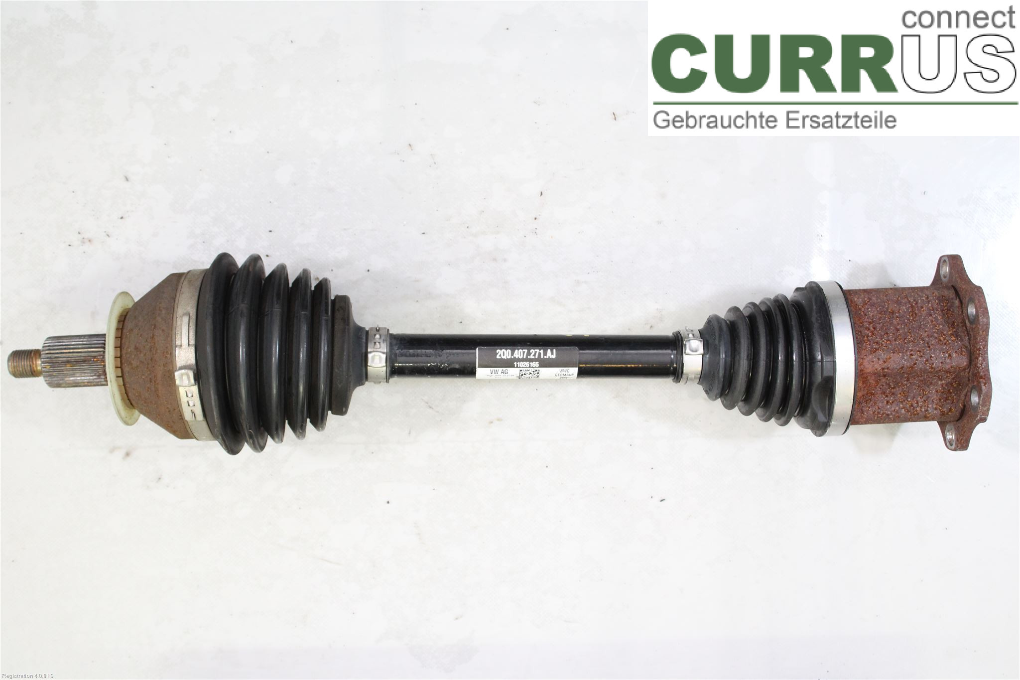 AUDI A1   19- Front axle assembly (4WD) 2Q0 407 451 DX DKRF