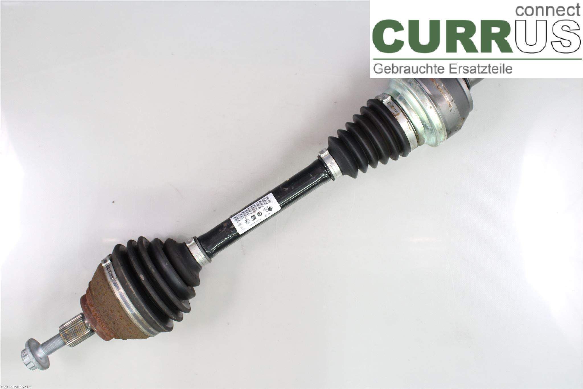 VW TIGUAN 16-24 Vorderachse (4WD) 3Q0 407 763 BX DKZA
