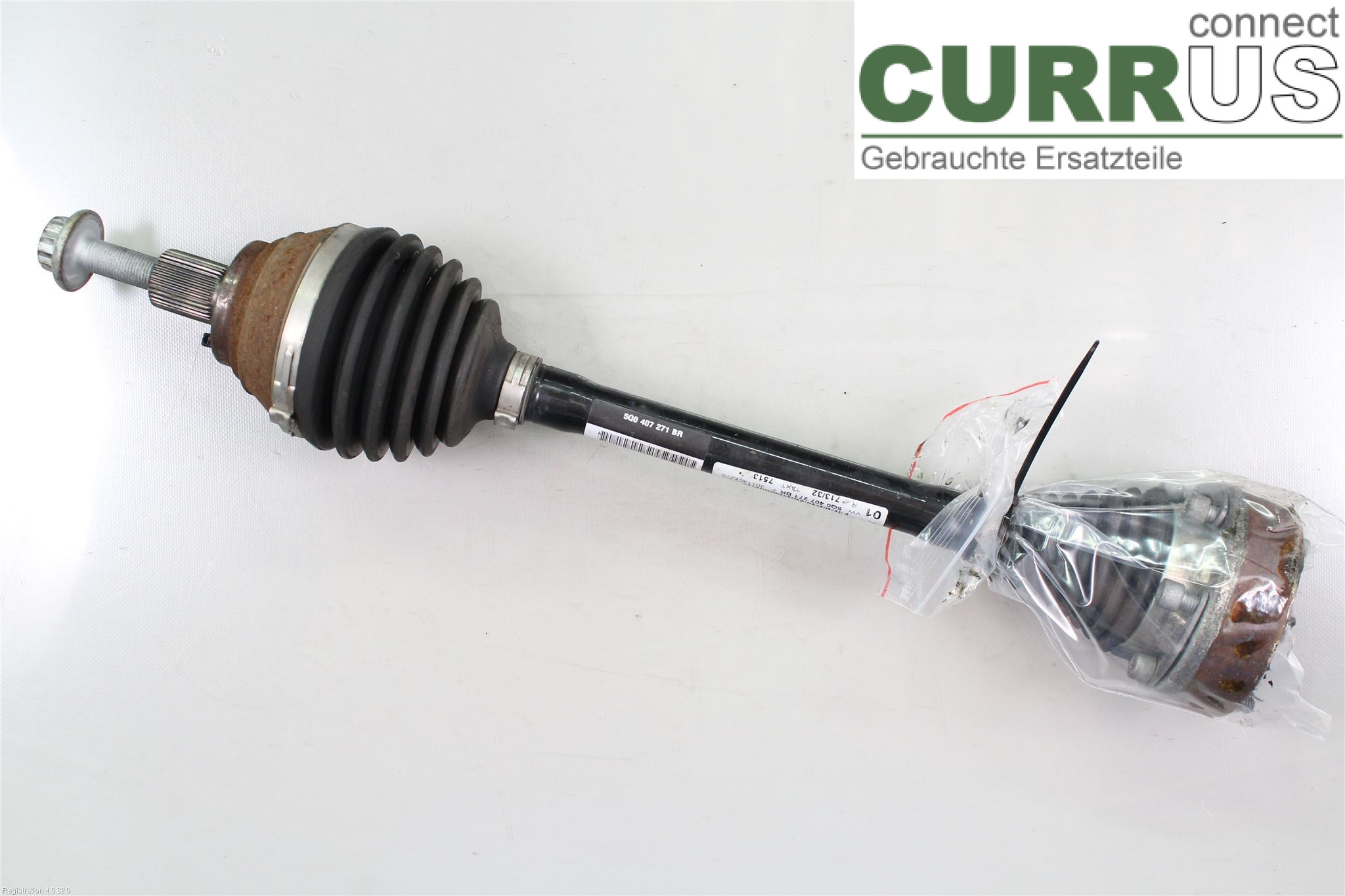 VW GOLF SPORTSVAN 15-20 Front axle assembly (4WD) 5Q0 407 761 JX DPCA